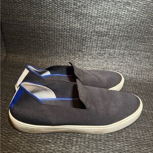 Rothy’s The Original Slip On Sneaker in Navy Knit Blue Shoes Women’s